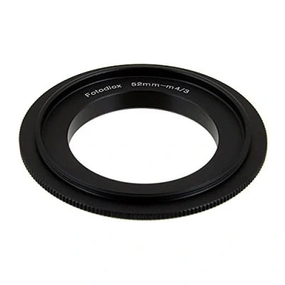 Abbildung von Fotodiox Macro Reverse Adapter Compatible with 52mm Filter Thread Lenses on Micro Four Thirds Mount Cameras