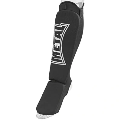 Abbildung von Metal Boxe MB153 Protège tibias/pieds Noir Taille M