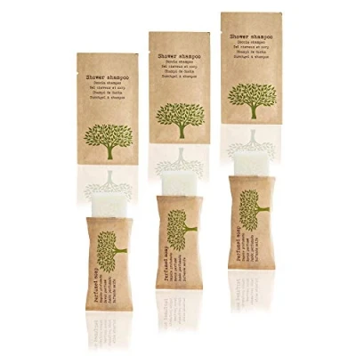 Abbildung von Comfort Pur Hotel Set Nature Shampoo&amp;Duschgel 10ml 100 Stk. und Seife 14g Frisch
