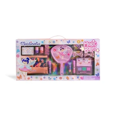 Abbildung von MARTINELIA Mega Beauty Set für Mädchen Make up Kinder verschiedene ups: Gloss, Lack, Lidschatten ungiftige Produkte