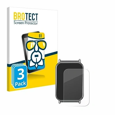 Abbildung von BROTECT Schutzglas für Xiaomi Mi Band 8 Pro (3 Stück) Schutzfolie Panzer Folie Glas [Extrem Kratzfest 9H, Anti Fingerprint, Ultra Transparent]