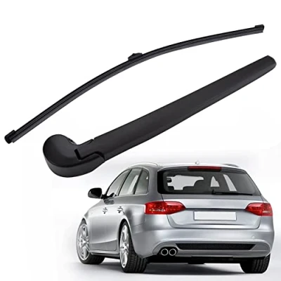 Abbildung von FanPaYY Heckscheibenwischer Set für A4 B8 2008 2013, Heckscheibe Scheibenwischer Arm &amp; Blatt, Auto Heckwischerarm Wischerarm Wischerblatt
