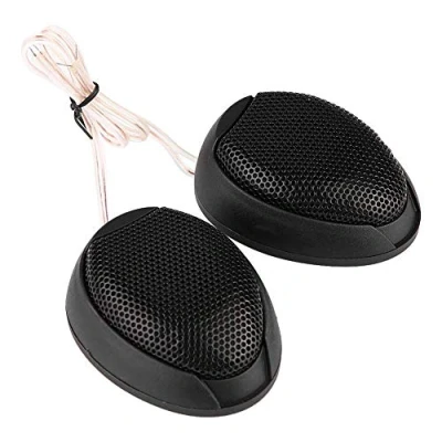 Abbildung von Autolautsprecher Aufbaulautsprecher Auto Lautsprecher Set Audio 10W Mini Runder Klebriger Mit Kleber (Schwarz)