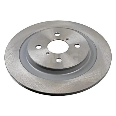 Abbildung von SWAG 33 10 7205 Bremsscheibe Hinterachse 278 9,1 4 100 voll beschichtet TOYOTA: Yaris II Schrägheck, III Kastenwagen