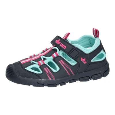 Abbildung von LICO Ardales Unisex Riemensandalette für Kinder, Größe: 32, Navy/pink/turquoise Schuhe