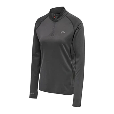 Abbildung von Newline Langarmshirt, Damen, Größe: Large, Forged iron melange