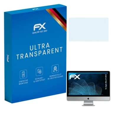 Abbildung von atFoliX Schutzfolie kompatibel mit Apple iMac 27 2019 Folie, ultraklare FX Displayschutzfolie