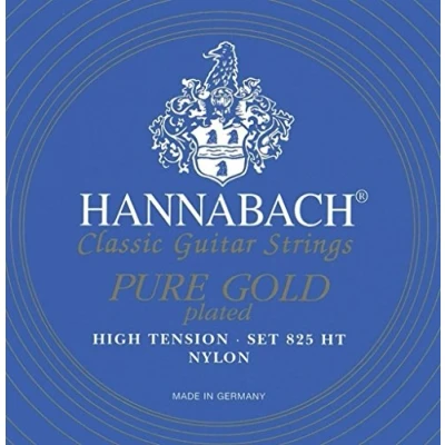 Abbildung von Hannabach Klassikgitarrensaiten Serie 825 High Tension Spezialvergoldung G3