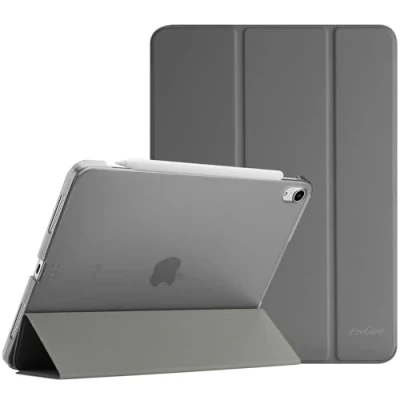 Abbildung von ProCase Hülle für iPad Air 11 Zoll M2 2024/ 5. Generation 2022/ 4. 2020 10.9 Zoll, 11&quot; (M2) Schutzhülle Smart Case Cover / 5 4 Grau