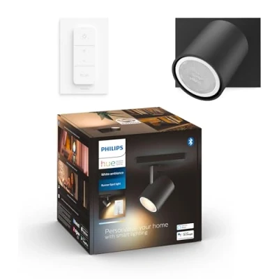 Abbildung von Runner Hue single spot black 1x5W 230V