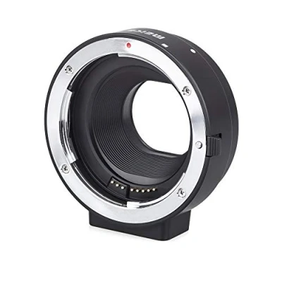 Abbildung von Meike AF Autofokus Adapter Canon EF/EF S Objektive an EOS M MK C AF4 Objektiv