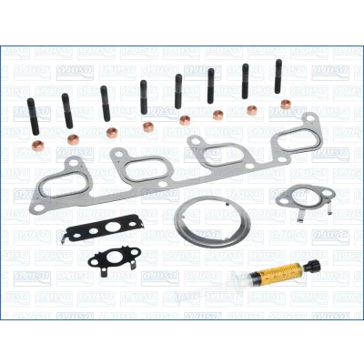 Abbildung von ALANKO 10920715 Montagesatz, Lader mit Dichtungen Stehbolzen, Mutter, Montageanleitung VOLKSWAGEN: Passat B7 Variant, Caddy 3 Kombi