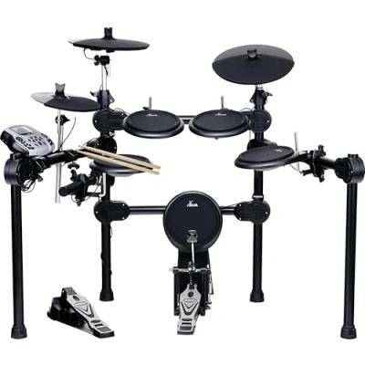 Abbildung von XDrum DD 520 E Drum Set (elektronisches Schlagzeug, mit Sticks &amp; Fußmaschine, Kopfhörer Anschluss, 458 Sounds)