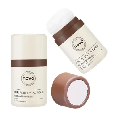 Abbildung von Trockenshampoo Volumen Puder,Travel Size Dry Hair Styling Puder Haarpuder für &amp; Kontrolle alle Haartypen,24h Fresh Mild Absorb Oil No White Cleansing Powder Stylingpuder Damen Herren