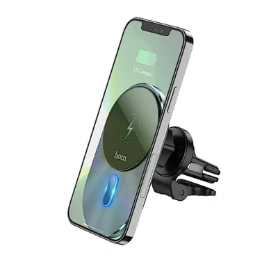 Abbildung von HOCO CA91 Magnetic MAGSAFE Vent CAR Mount 15W Black