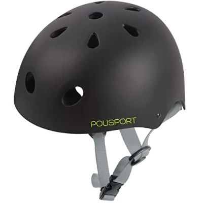 Abbildung von Fahrradhelm Urban Radical Graffiti S 53 55 Cm Mattschwarz / Grün