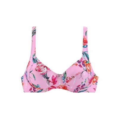 Abbildung von Sunseeker Bikinitop, Damen, Größe: 36xD, Rosa bedruckt