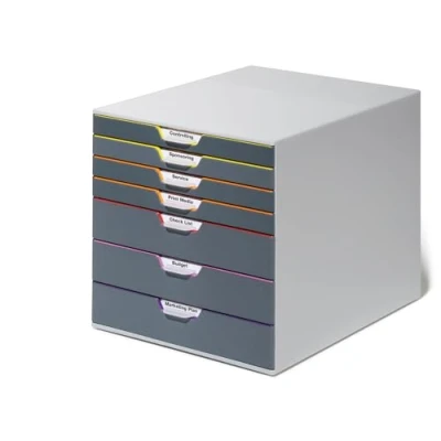 Abbildung von DURABLE Schubladenbox 760727 DIN C4 28,0 x 35,6 29,2 cm