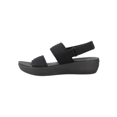 Abbildung von Clarks Damen Arla Stroll Sandale, Black, 40 EU