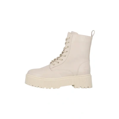 Abbildung von Palado Leski Plateaustiefelette, Damen, Größe: 41, Cremeweiß Schuhe
