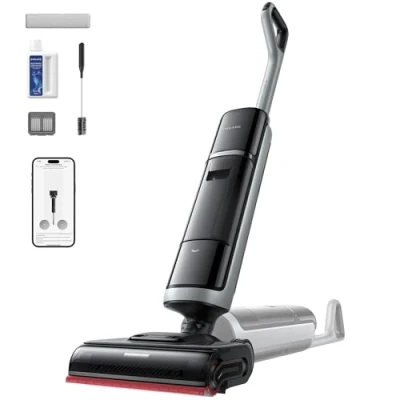 Abbildung von Dreame Nass Trocken Sauger H15 Pro Heat, 400 W, 22.000Pa Saugkraft, KI gesteuerter Hebearm, selbstreinigende Bürste