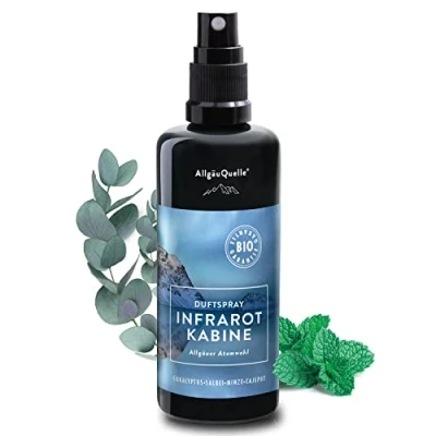 Abbildung von Bio Infrarotkabinen Spray Allgäuer Atemwohl Raumduft 100 ml