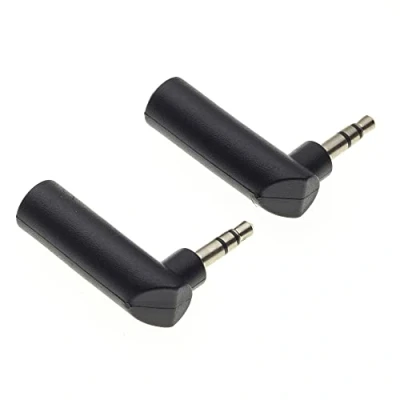 Abbildung von 1/4&quot; 6,35mm Stereo Stecker auf Dual Klinke Buchse Splitter Adapter, 6,5mm Adapter Audio Y Kabel für Gitarre, Mikrofon, Verstärker, 2 Stück