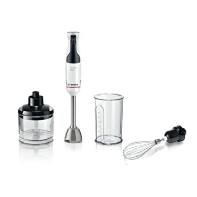 Abbildung von Bosch Serie 4 MSM4W421, Pürierstab, 1,4 m, 800 W, Schwarz, Weiß