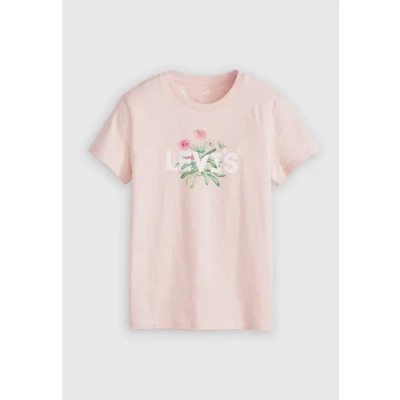Abbildung von Levi&#039;s THE Perfect TEE Tshirt print, Damen, Größe: XXS, Pink desert