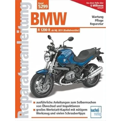 Abbildung von BMW R 1200 R: mit Radialventilzylinderkopf am Modelljahr 2011 (Reparaturanleitungen)