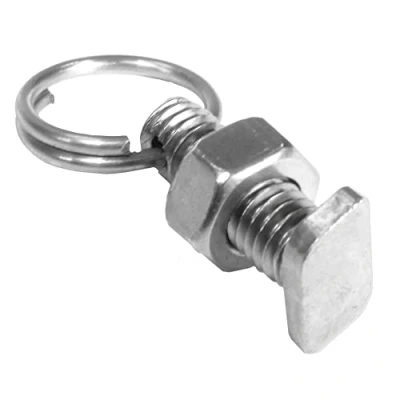 Abbildung von Bio Green Gewächshaus 5er Pack Hammerkopfschrauben mit Muttern und Ring Öse M6x18