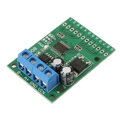 Abbildung von DONGKER TTL to RS485 Converter Module, N4DIG08 DC 12V 24V zu Konverter Modul MODBUS RTU Einstellbare 8Bit 4Bit Eingang/Ausgang PNP Signal Kollektor