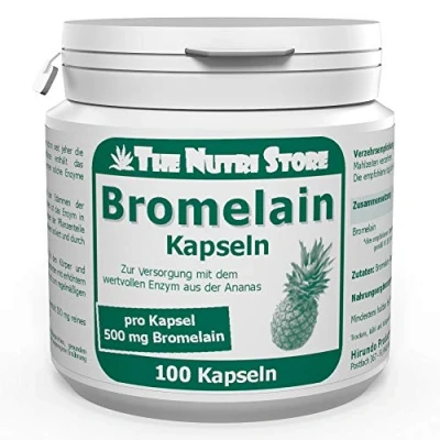 Abbildung von Bromelain 500 mg vegetarische Kapseln 100 St