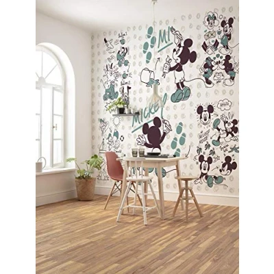 Abbildung von Komar Vliestapete &quot;Mickey and Friends&quot;, 350x280 cm (Breite x Höhe)
