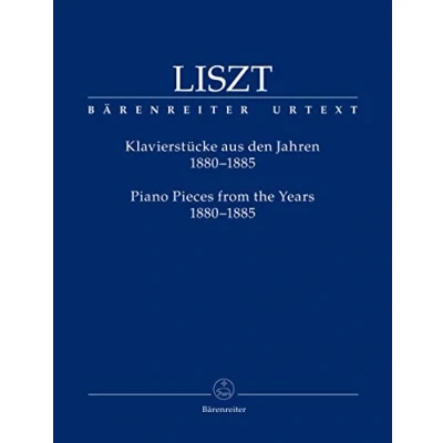 Abbildung von Klavierstücke aus den Jahren 18801885. Spielpartitur, Urtextausgabe, Sammelband. BÄRENREITER URTEXT
