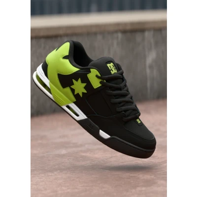 Abbildung von DC Shoes Command Unisex Skateschuh, Größe: 42.5, Black/lime Schuhe