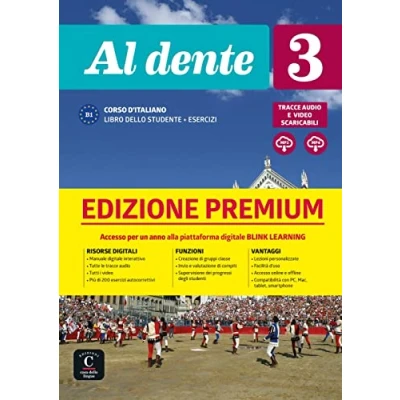 Abbildung von Al dente 3 B1 Edizione Premium: Libro dello studente e degli esercizi con audio video + codice di accesso all’edizione digitale BlinkLearning (12 mesi)