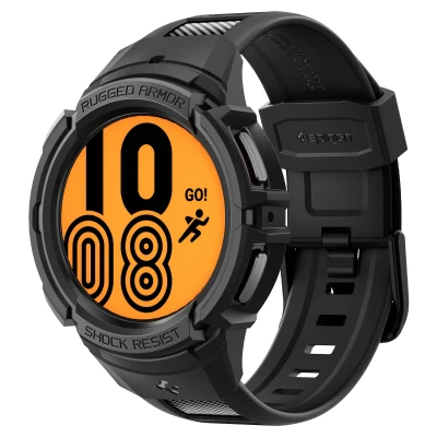 Abbildung von Rugged Armor Pro Case für die Samsung Galaxy Watch 5 45 mm Schwarz