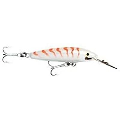 Abbildung von Rapala Countdown Magnum Angelköder Angelzubehör mit Abachiholz Konstruktion Salzwasser Spinnköder Lauftiefe 3.6 4.2m Fischköder 9cm, 17g Hergestellt in Estland Pearl Orange
