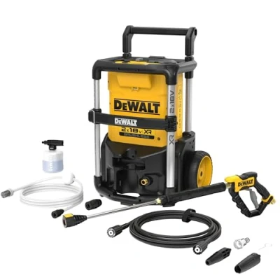 Abbildung von DeWalt DCMPW1600 Twin 18 V XR Akku Hochdruckreiniger, ohne Batterien