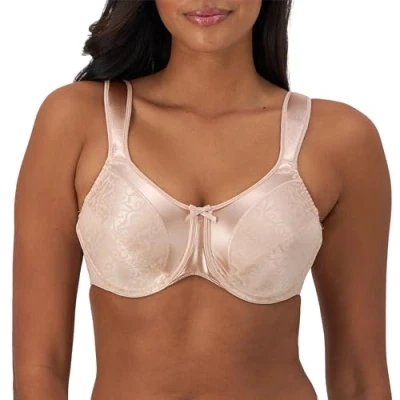 Abbildung von Bali Satin Tracings Minimizer BH, Bügel Vollflächiger maximale Unterstützung, Rosewood, 80DD