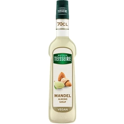 Abbildung von Mathieu Teisseire Mandel Sirup, für Getränke, Erfrischungsgetränke, Cocktails, Kaffee und Desserts, Flasche 70 cl