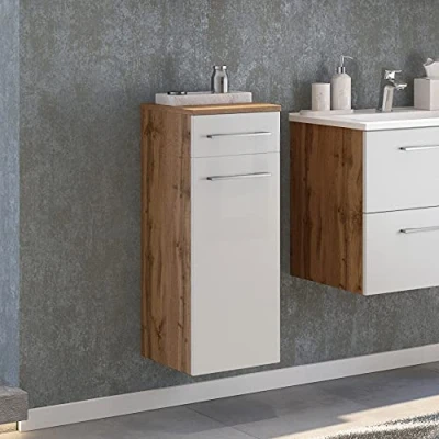 Abbildung von möbelando Unterschrank Badschrank Kommode Beistellschrank Badezimmer Schrank Livorno I