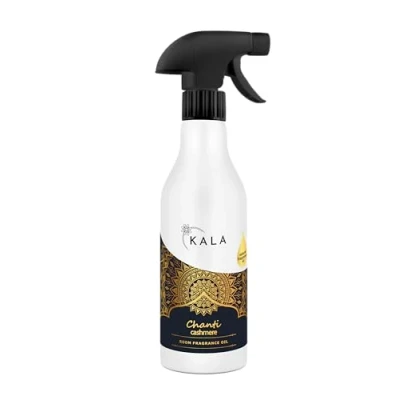 Abbildung von KALA Lufterfrischer Duftölspray CHANTI, Raumspray mit Geruchsneutralisation, Raumduft Spray Hält bis zu 48h, Air Freshener Aktiv Neutralisator Duft Cashmere, 500ml