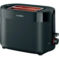 Abbildung von BOSCH Toaster &quot;MyMoment TAT2M123&quot;, 2 Schlitze, für Scheiben, 950 W, integrierter Brötchenaufsatz, Auftaufunktion, Brotzentrierung, AutoOff
