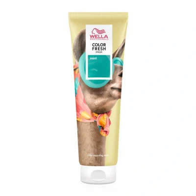 Abbildung von Wella Professionals Care Color Fresh Semi Permanent Farbmaske Mint 150 ml