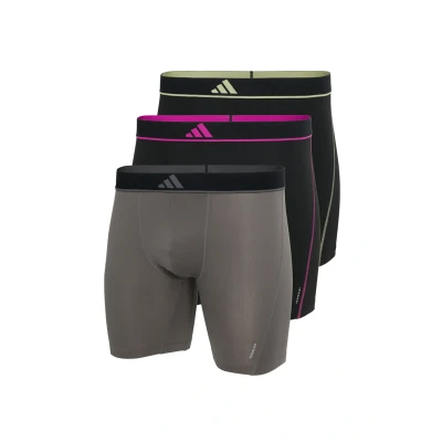 Abbildung von adidas Herren Boxer Brief (3PK) Active Micro Flex Eco Slip, 904 Assorted, XL (3er Pack)