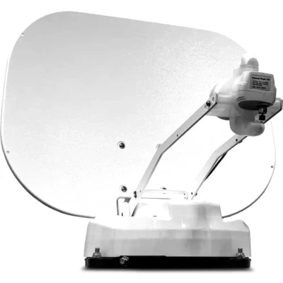 Abbildung von [Test: SEHR GUT*] Selfsat Caravan Plus Twin vollautomatische Satellitenantenne incl. Steuerung über iOS/Android