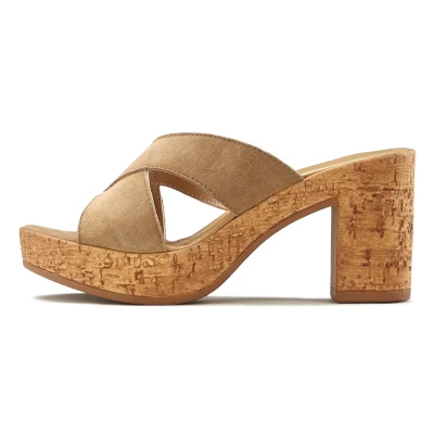 Abbildung von Lascana Clogs, Damen, Größe: 42, Taupe Schuhe