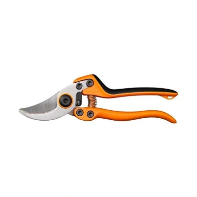 Abbildung von Fiskars Profi Bypass Gartenschere PB 8 L, Bypass, Kunststoff, Schwarz, Orange, Stahl, Edelstahl, 210 mm